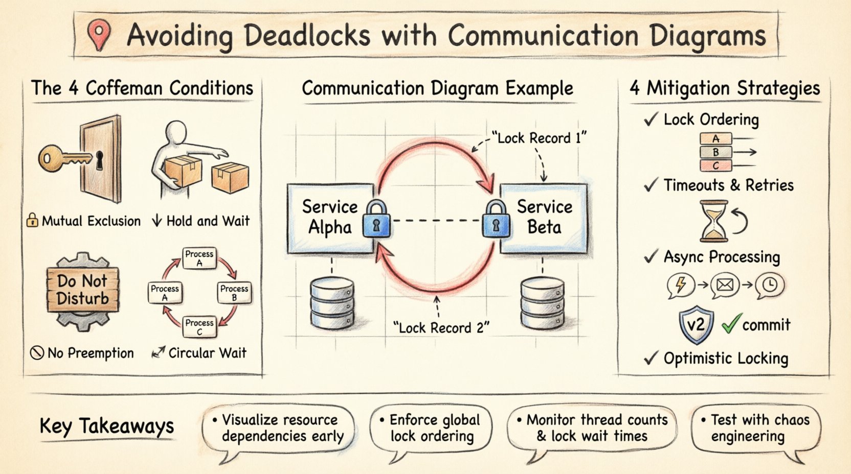 Vermeidung von Deadlocks: Kommunikationsdiagramme für die Resilienz von ...