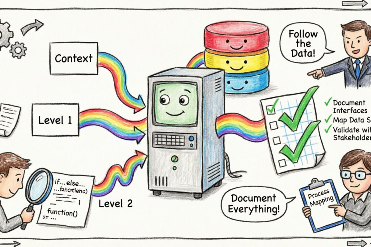 Guía DFD: Documentación de Sistemas Heredados para Estudio