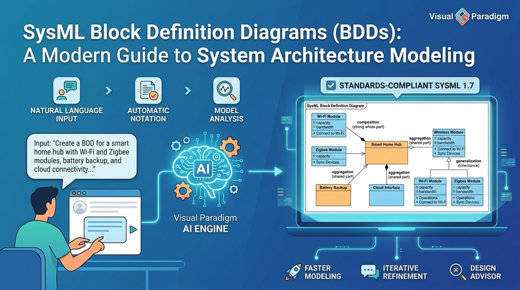 Diagrammes de définition de bloc SysML : Une introduction moderne à la modélisation de l’architecture des systèmes