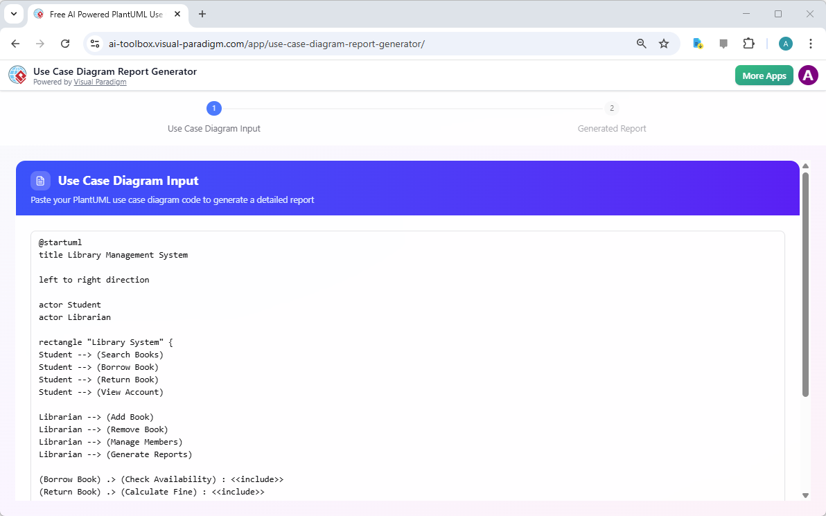 Mengubah Diagram Kasus Penggunaan menjadi Laporan Rinci dengan AI Mengubah Diagram Kasus Penggunaan menjadi Laporan Rinci dengan AI