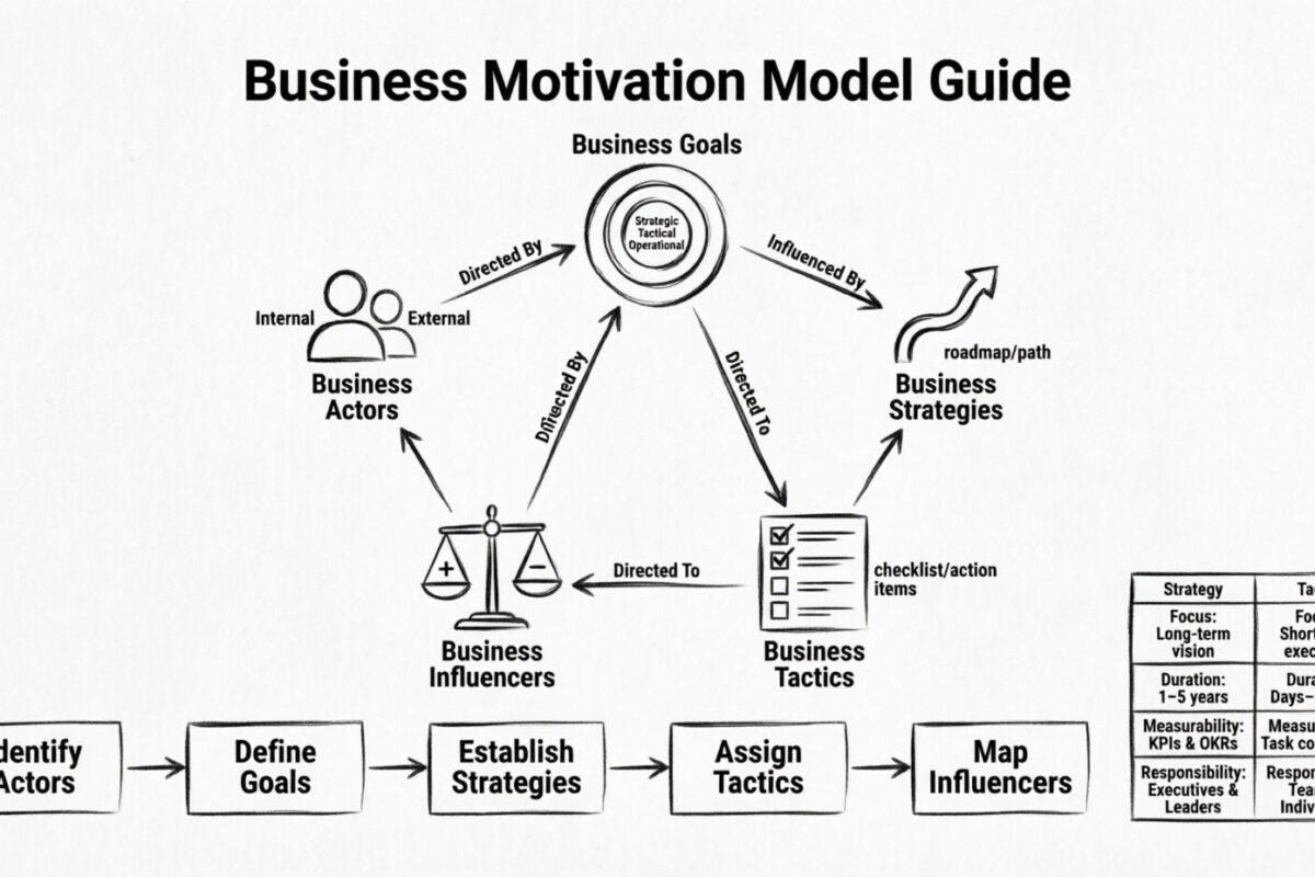 ビジネスアナリスト向け実践的ビジネス動機モデルガイド