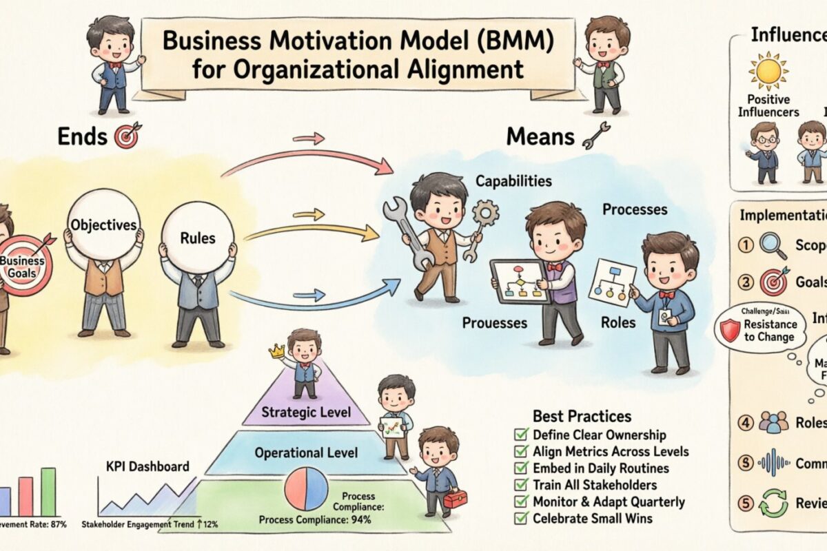 組織の整合性を図るためのビジネス動機モデルガイドライン