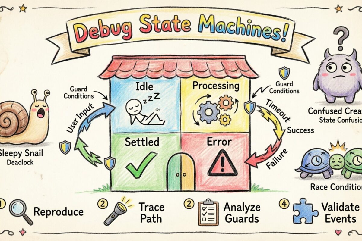 Solução de Problemas com Diagramas de Estado: Depuração de Erros Lógicos em Sistemas Complexos