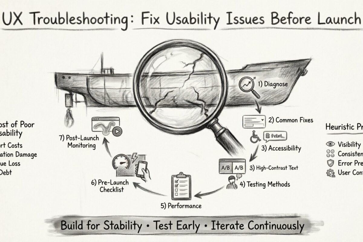 Solução de Problemas de UX: Como Corrigir Problemas de Usabilidade Antes do Lançamento