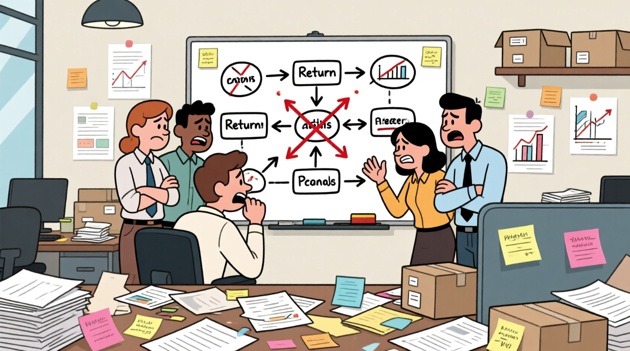 Trước và Sau: AI Biến Đổi Sơ Đồ Hoạt Động Trong Việc Cải Thiện Quy Trình Hoàn Trả và Hoàn Tiền