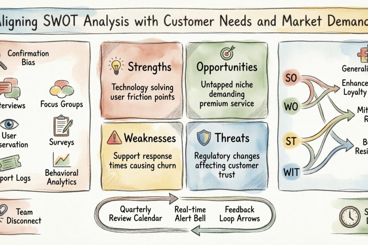 Đi sâu vào nhu cầu khách hàng: Đồng bộ hóa SWOT của bạn với nhu cầu thị trường Đi sâu vào nhu cầu khách hàng: Đồng bộ hóa SWOT của bạn với nhu cầu thị trường