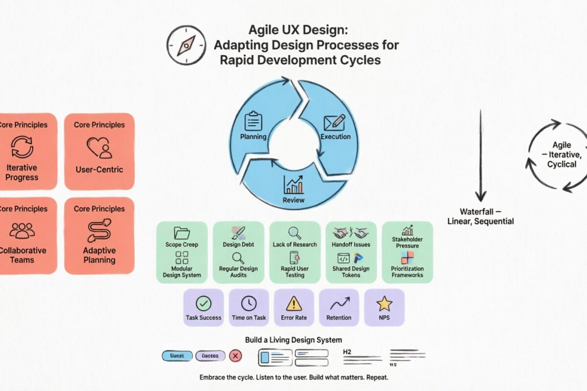 Agile UX Design: Adapting Design Processes for Rapid Development Cycles