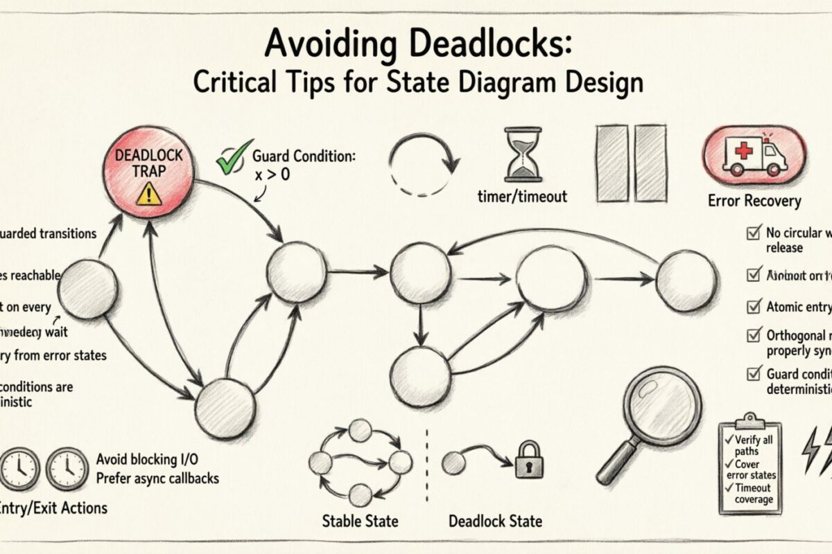 Avoiding Deadlocks: Critical Tips for State Diagram Design
