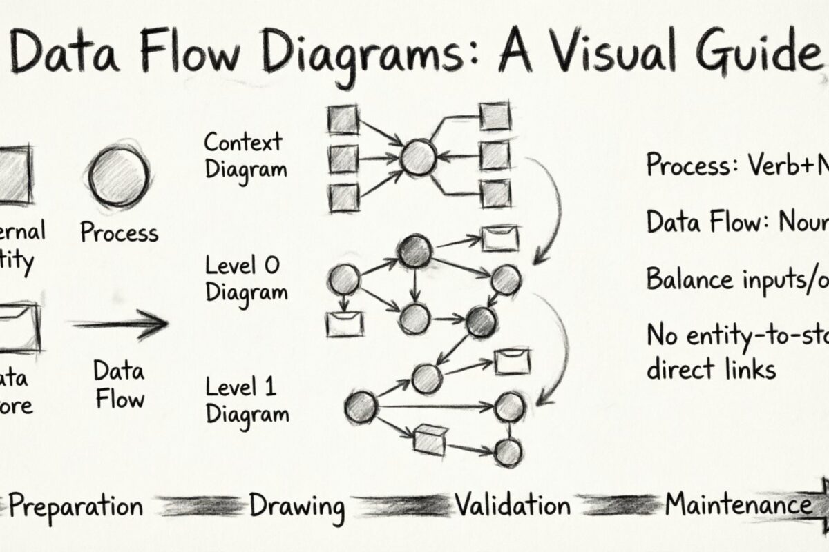 DFD Guide: Step-by-Step Guide to Drawing Data Flows