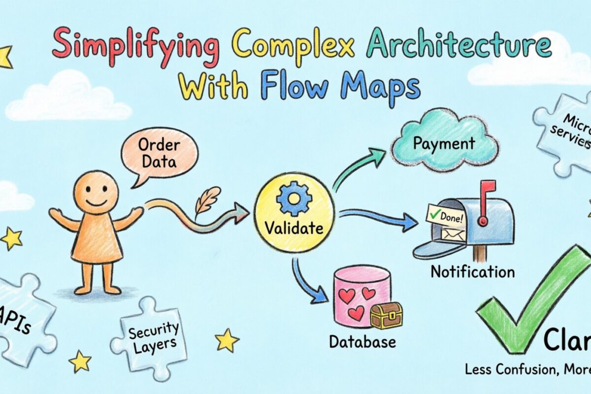 Simplifying Complex Architecture With Flow Maps Simplifying Complex Architecture With Flow Maps
