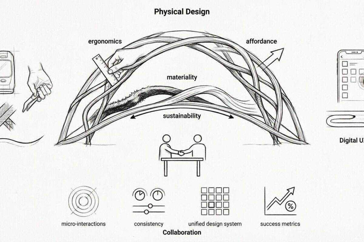 Bridging the Gap: How Industrial Design Principles Enhance UX Strategy