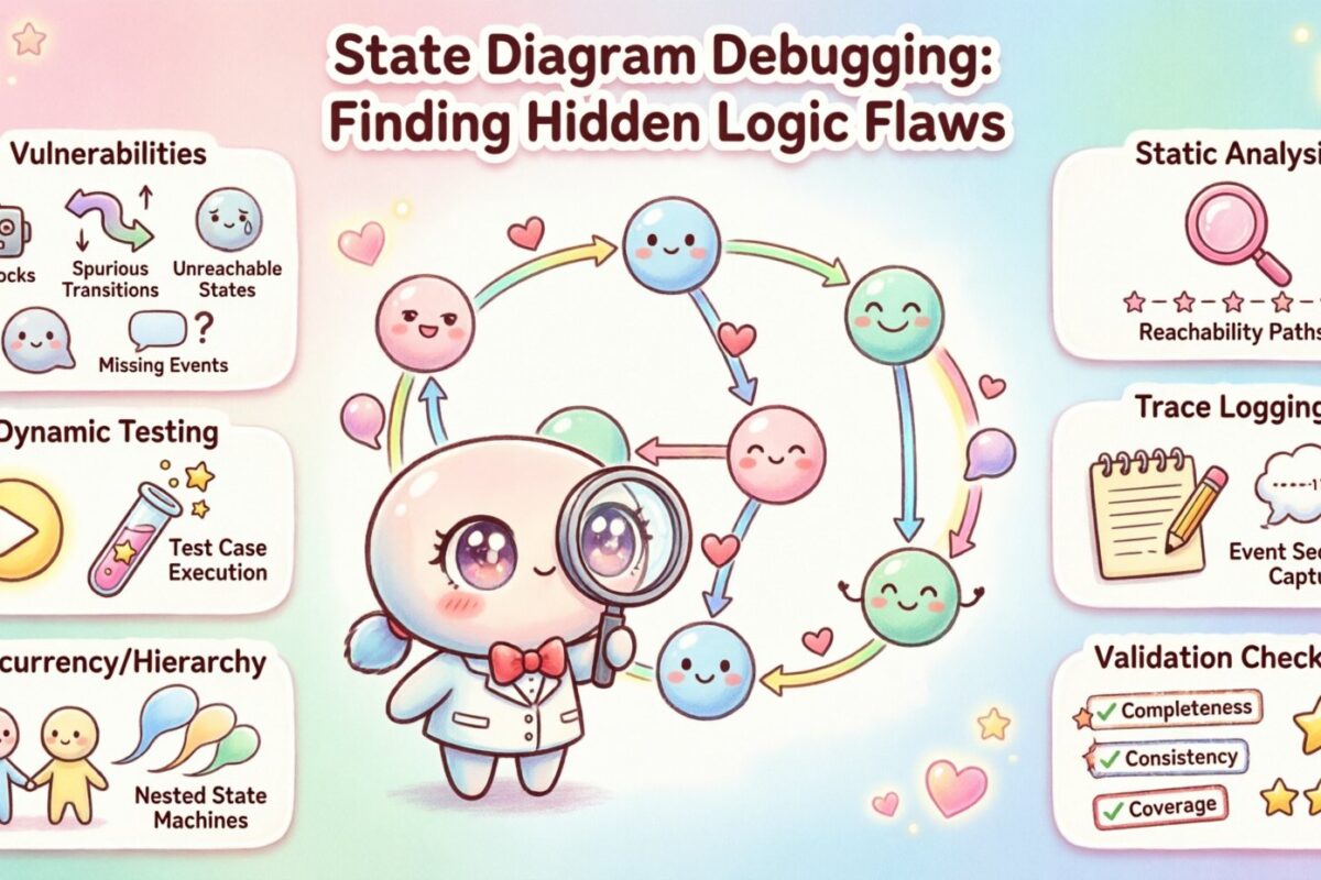 State Diagram Debugging: Strategies for Finding Hidden Logic Flaws