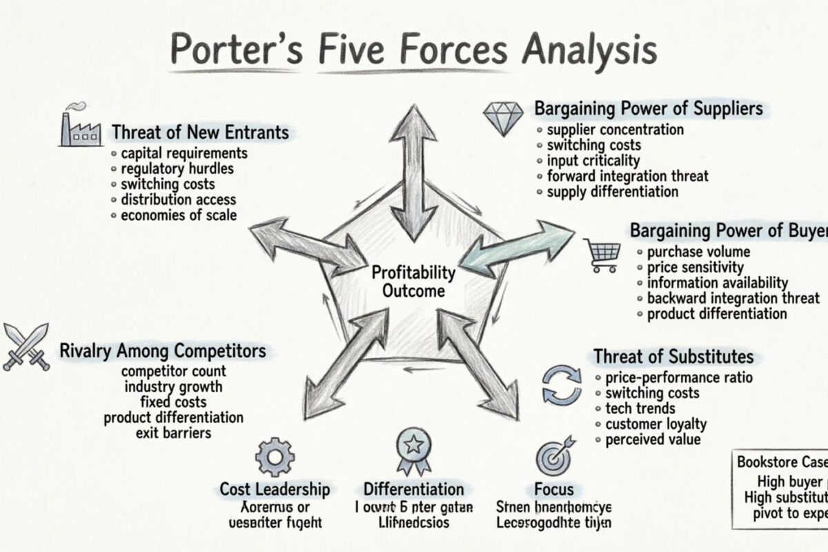 Porter’s Five Forces Analysis: Preparing for Business Strategy Exams and Consulting Interviews