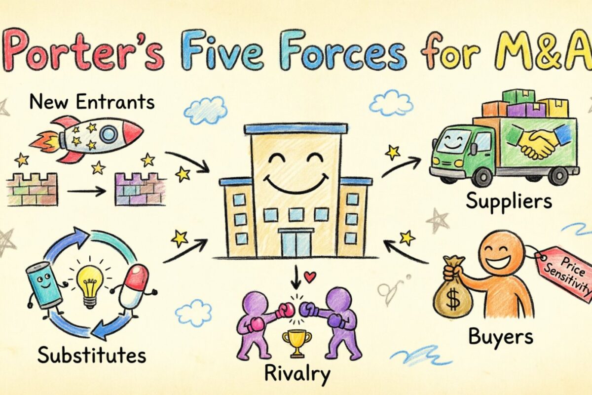 Porter’s Five Forces for M&A Due Diligence: Assessing Target Industry Dynamics