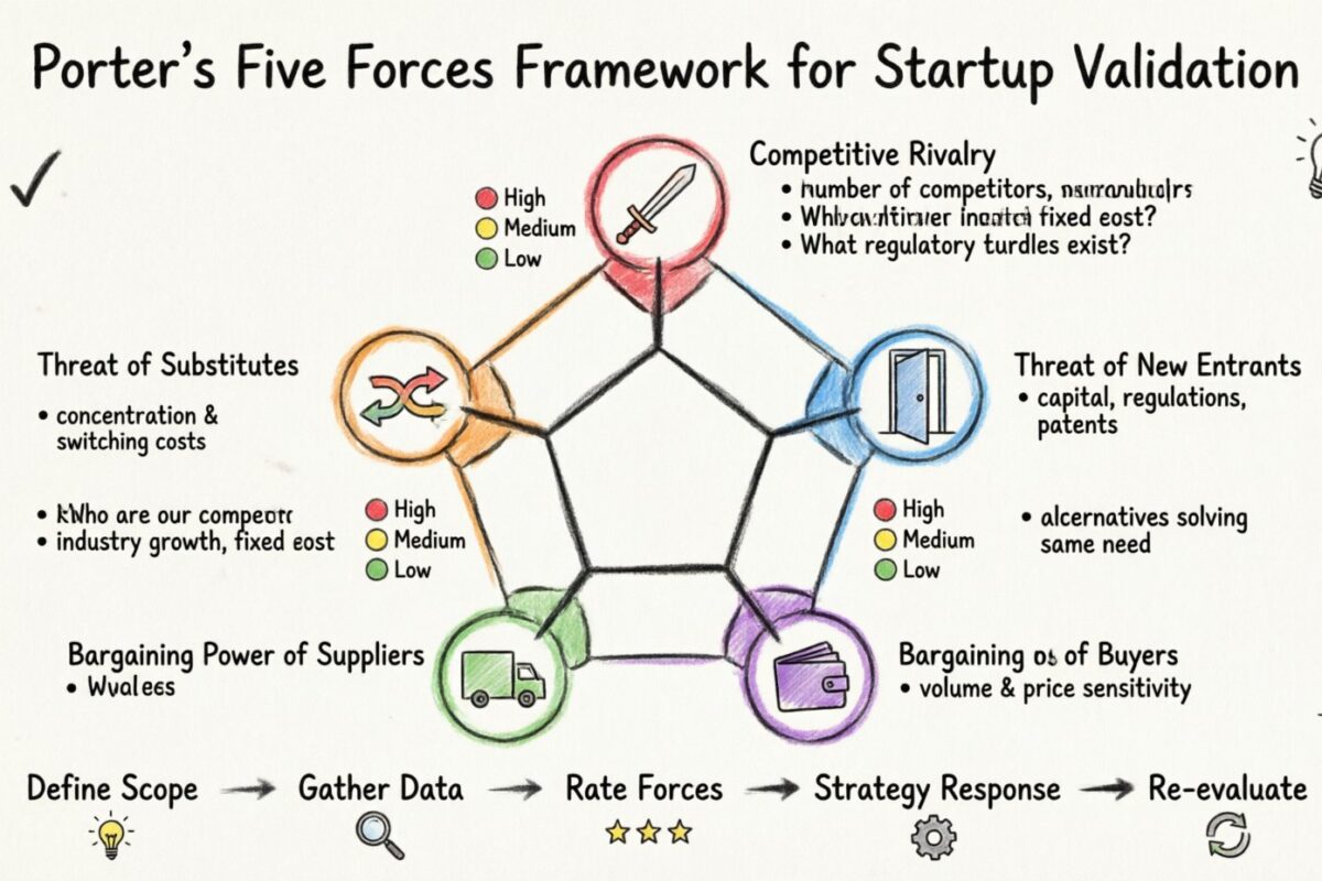Using Porter’s Five Forces to Validate Your Startup Idea Before Launch Using Porter’s Five Forces to Validate Your Startup Idea Before Launch
