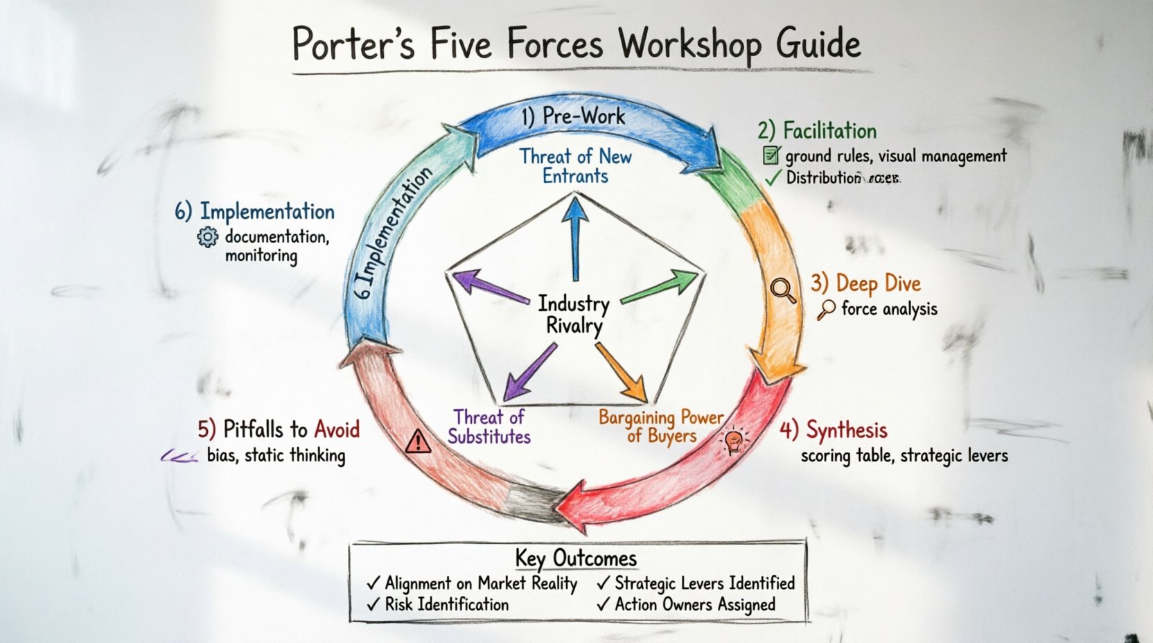 Porter’s Five Forces Workshop Guide: Facilitating Strategic Sessions with Executive Teams