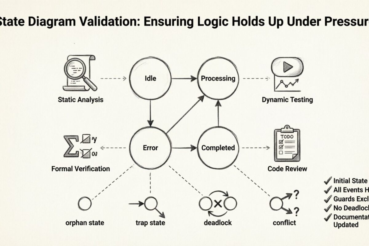 State Diagram Validation: Ensuring Your Logic Holds Up Under Pressure