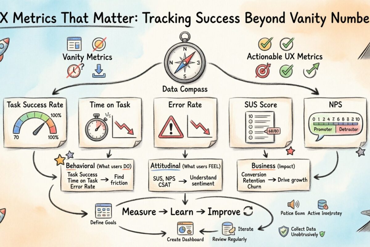 UX Metrics That Matter: Tracking Success Beyond Vanity Numbers