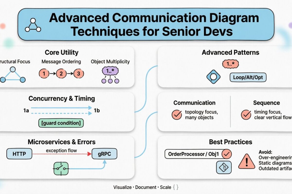 Scaling Your Knowledge: Advanced Communication Diagram Techniques for Senior Devs Scaling Your Knowledge: Advanced Communication Diagram Techniques for Senior Devs