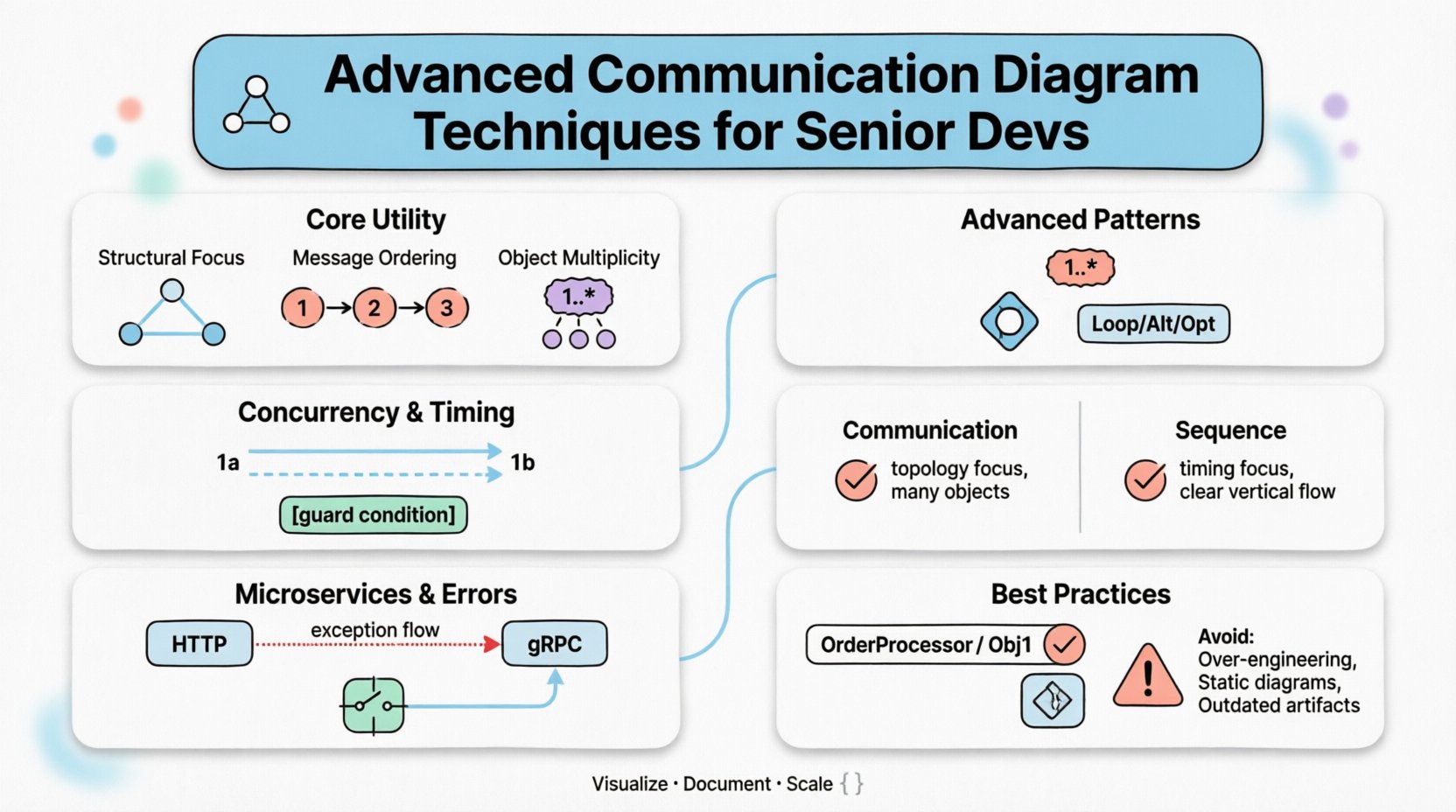 Scaling Your Knowledge: Advanced Communication Diagram Techniques for Senior Devs Scaling Your Knowledge: Advanced Communication Diagram Techniques for Senior Devs