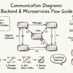 Communication Diagram for Beginners: A Step-by-Step Visual Guide to Backend and Microservices Flows
