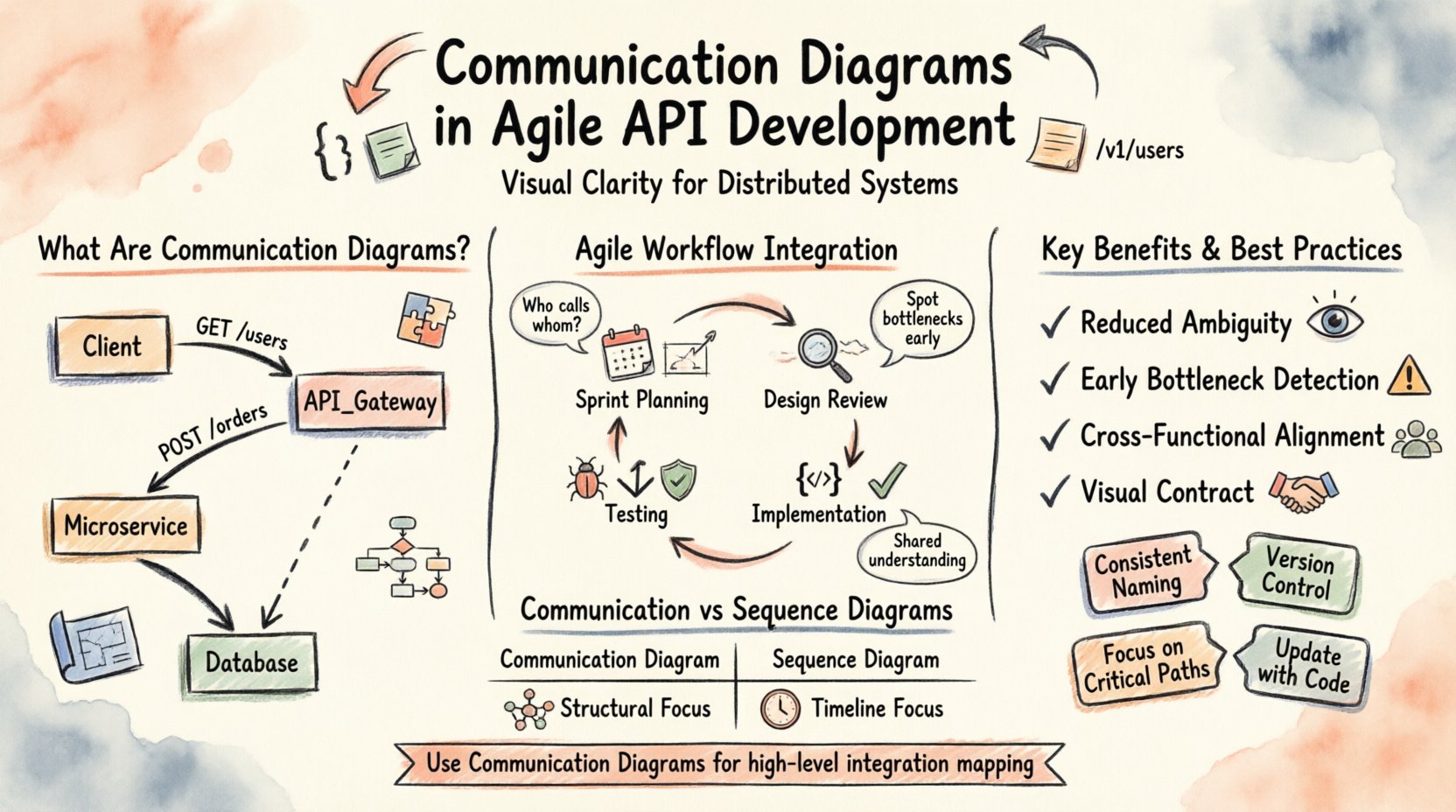 The Role of Communication Diagrams in Agile API Development Workflows The Role of Communication Diagrams in Agile API Development Workflows