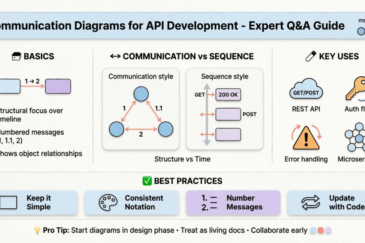 Q&A: Expert Answers on Using Communication Diagrams for API Development Q&A: Expert Answers on Using Communication Diagrams for API Development
