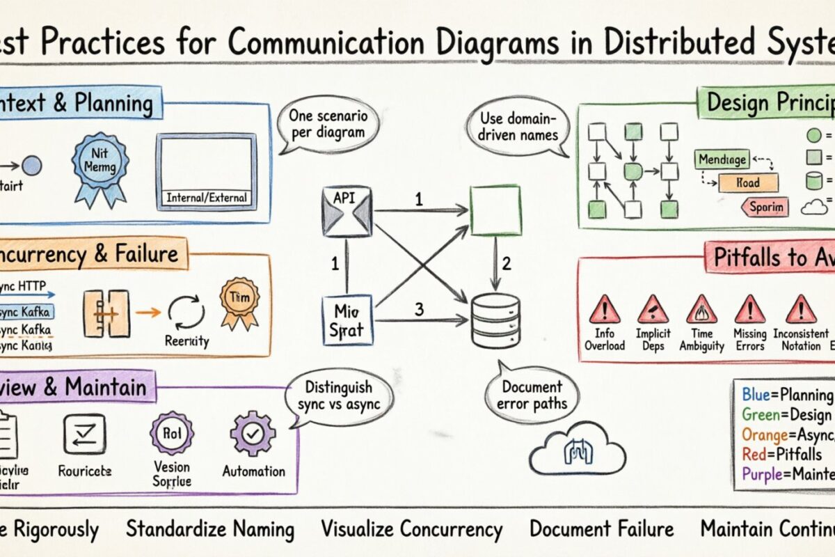 Best Practices for Drawing Clear Communication Diagrams in Distributed Systems Best Practices for Drawing Clear Communication Diagrams in Distributed Systems