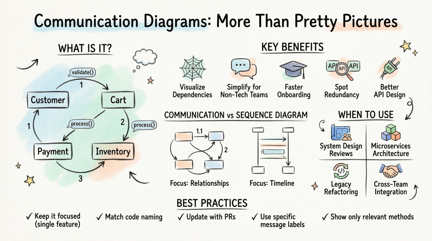 Myth-Buster: Why Communication Diagrams Are More Than Just Pretty Pictures Myth-Buster: Why Communication Diagrams Are More Than Just Pretty Pictures