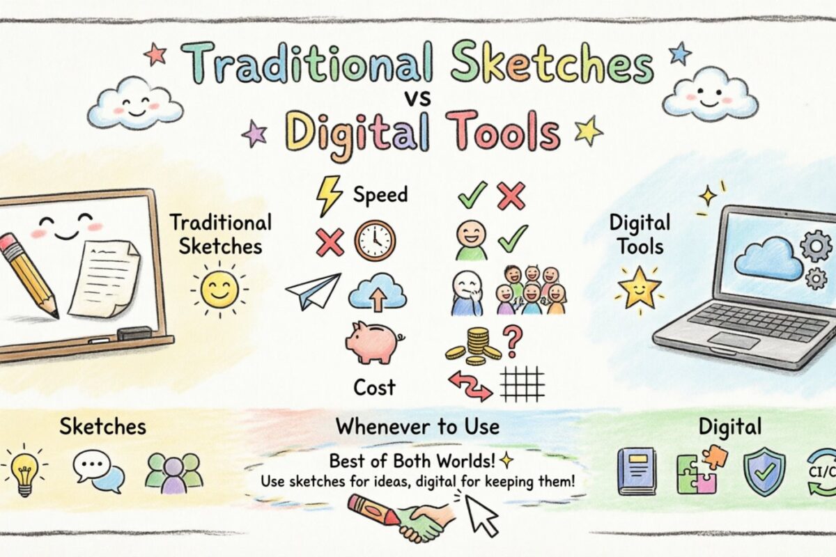 Communication Diagram Tools vs. Traditional Sketches: What Works Best?