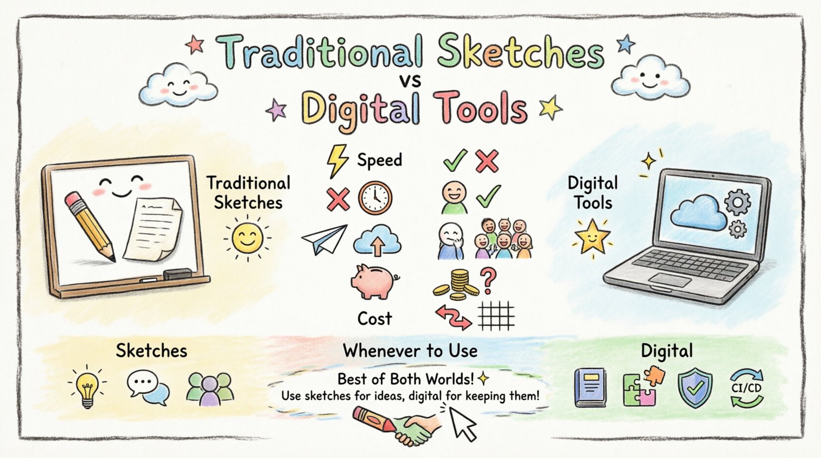 Communication Diagram Tools vs. Traditional Sketches: What Works Best?