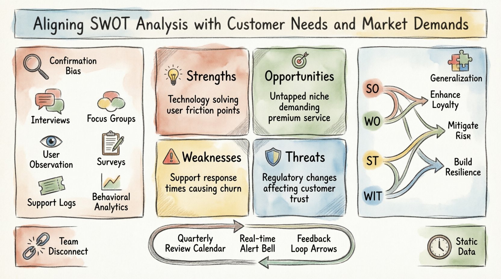Deep Drive into Customer Needs: Aligning Your SWOT with Market Demands