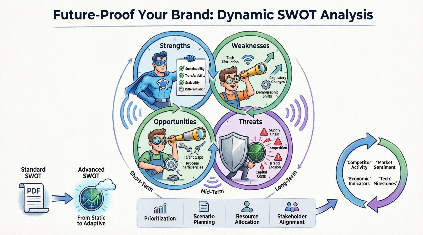 Future-Proof Your Brand: Predicting Trends with an Advanced SWOT Analysis