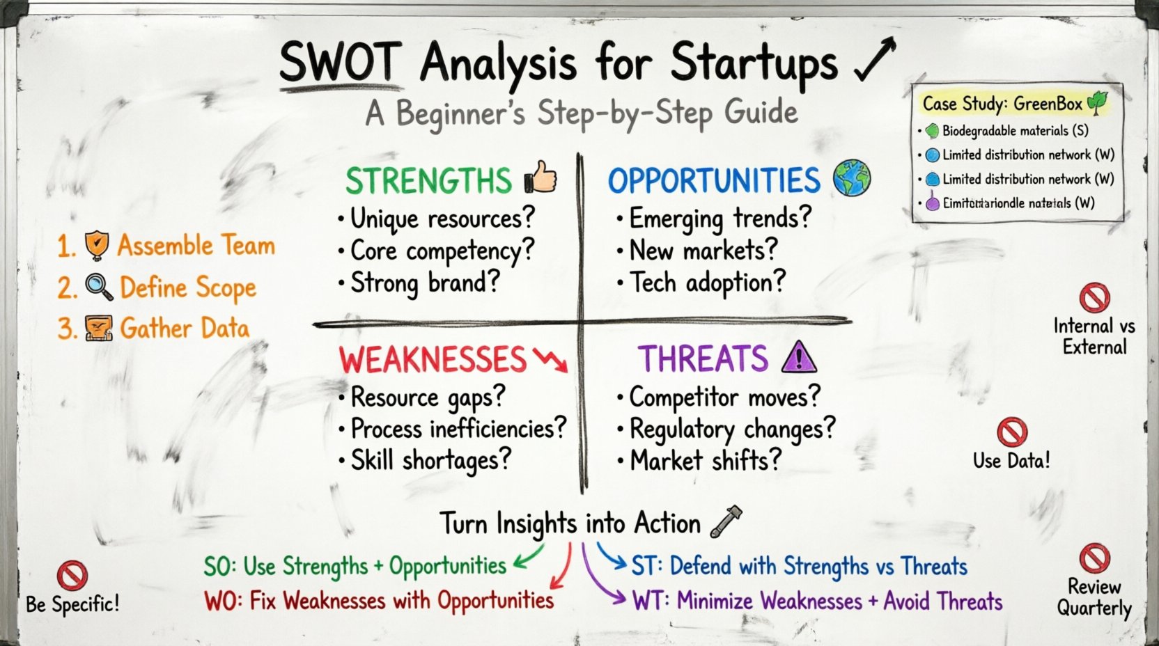 SWOT Analysis for Startups: A Beginner’s Step-by-Step Guide to Launching Strong