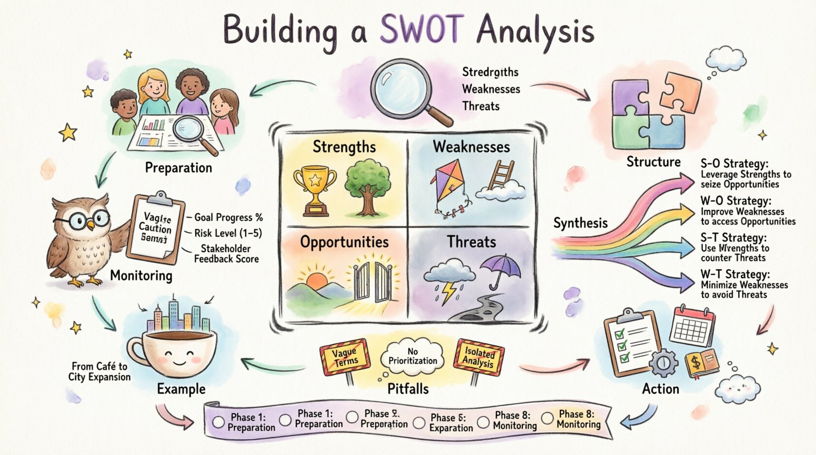 From Idea to Action: A Comprehensive Walkthrough of Building Your First SWOT